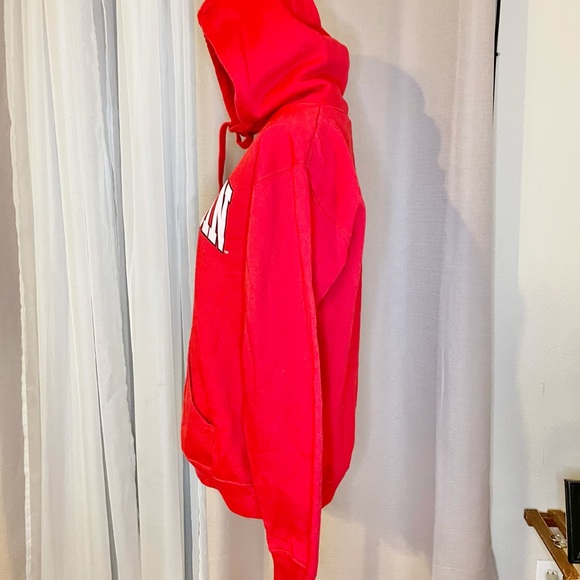 Wisconsin unisex red hooded sweater - Picture 5 of 14